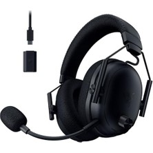 Mi-Ça Home Blackshark V3 Pro - Anc Gürültü Engelleme Özelliğine Sahip Kablosuz E-Spor Kulaklık - 50 mm Sürücü - Çıkarılabilir Mikrofon - 2,4 Ghz ve Bluetooth - Fps Profilleri - Pc/mac | Siyah