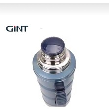 Mi-Ça Home Gint Termos Stainless Steel 24 Saat Sıcak 12 Saat Soğuk 2.2 Litre Özel Renk Mavi