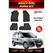 PINUKS Fıat Doblo 2013  Araca Özel Havuzlu  5d  Oto Paspas Seti Pro Seri