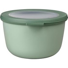 Mi-Ça Home Mepal - Multi Bowl Cirqula Round - Kapaklı Saklama Kabı - Buzdolabı Için Hava Geçirmez Saklama Kutusu ve Mikrodalga Fırın Kabı Olarak Uygundur - 1000 ml - Nordic Sage