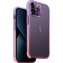 Mi-Ça Home Combat Duo Telefon Kılıfı 14 Pro Max ile Uyumlu (Morpembe) Çok Renkli