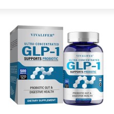 Vıvalıfer Glp-1 Supplement Glp-Activate With Cfu Multi-Strain Probiotics  Digestive 120 Capsules