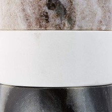 Mi-Ça Home Creative Co-Op Istiflenebilir Saksılar Gri