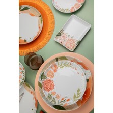 Mi-Ça Home Kütahya Porselen Moderna 18 Parça 6 Kişilik Ikram Seti Spring