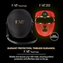 Mi-Ça Home Faq 200 Taşıma Çantası – Faq 201 & 202 LED Işıklı Yüz Maskeleri Için Dayanıklı Cilt Bakım Ürünü Saklama Çözümü – Hafif & Seyahat Dostu Led'li Yaşlanma Karşıtı Yüz Maskesi Çantası