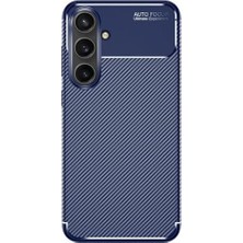 Mi-Ça Home Galaxy ile Uyumlu S24 Fe Kılıf Negro Silikon Kapak Lacivert