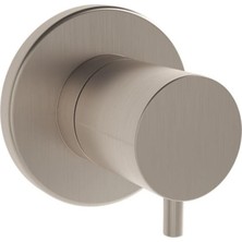 Mi-Ça Home Origin A4145834 Stop Valf, Sıva Üstü, Fırçalı Nikel