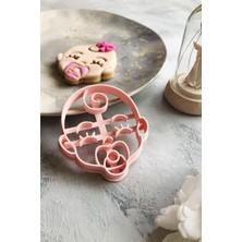 Mi-Ça Home Pembe Emzikli Bebek Kurabiye Kalıbı