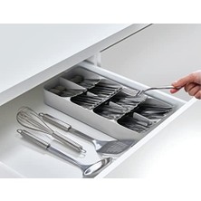 Mi-Ça Home Joseph Joseph 85119 Drawerstore Kompakt Çatal Kaşık Düzenleyici, Gri