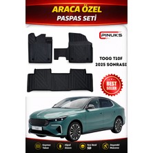 PINUKS Togg  T10F Sedan 2026 Araca Özel Havuzlu  5d  Oto Paspas Seti Pro Seri