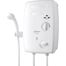 Arzum Laguna 7600W Elektrikli Şofben Beyaz, Güçlü ve Güvenilir Sıcak Su Kaynağı