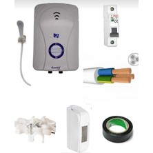 Feyza Design Ideal Elektrikli Şohben 8 mt Kablo Seti, Güçlü ve Pratik Kullanım