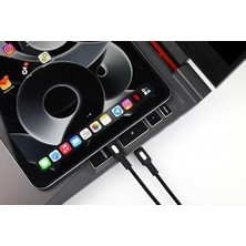 Mi-Ça Home Type C-C Power Delivery Hızlı Şarj Kablosu, Siyah Kablo, Beyaz/siyah Uçlar (120 Cm)