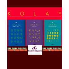 Alfa Yayınları Kolay Yapay Zekâ (Ciltli), Kolay Astronomi (Ciltli), Kolay Beyin (Ciltli) 3 Kitap