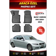 PINUKS Bmw 3 Serısı E90 2009 Araca Özel Havuzlu  5d  Oto Paspas Seti Pro Seri