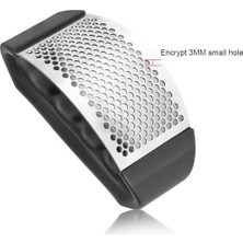 Mi-Ça Home Promosyonca Sarımsak Ezici, Paslanmaz Çelik, Ergonomik Tasarım, Manuel Mutfak Aracı