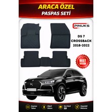 PINUKS Ds Ds7 2018-2022 Araca Özel Havuzlu  5d  Oto Paspas Seti Pro Seri