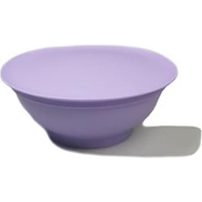 Mi-Ça Home Tupperware Allegra Tatlı Kasesi 275 ml Leylak Beyaz Tatlı Kasesi