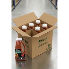 Knorr Sweet Chili Tatlı Acı Sos Sauce 2450 x 6 Adet 1 Koli Toptan