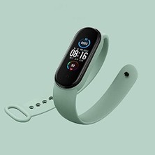 Mi-Ça Home Mi Band 7 ile Uyumlu Saat Kayışı Ent Kaliteli Mi Band 7 ile Uyumlu Spor Saat Kontrast Renkli Termoplastik