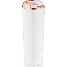 Mi-Ça Home Vip Ahmet Lüks Yuvarlak Vakumlu Saklama Kabı, Beyaz 2'li 1750 ml