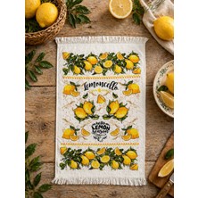 Lief Home %100 Pamuk Saçaklı Dijital Baskı El&yüz Havlusu 40X60 Cm–yumuşak Doku,yüksek Su Emici Mutfak Havlusu