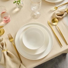 Mi-Ça Home Karaca Stream Bone Merope 53 Parça 12 Kişilik Yemek Takımı Gold
