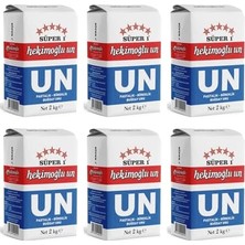 Mi-Ça Home Hekimoğlu Un 2 kg x 6 Adet