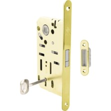 Mi-Ça Home Manyetık Oda Tipi Kilit Altın Tek Ebat LC100LT01N Gl