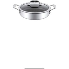 Mehtap Profesyonel Hibrit Paslanmaz Çelik Karnıyarık Tencere 3x Seramik Kaplama 24 cm