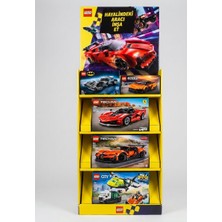 LEGO Figür Sergileme Standı - Koleksiyon Rafı ve Düzenleyici Ünite