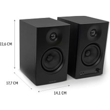 Mi-Ça Home Pro 4 Monitör Hoparlör Siyah