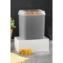 Mi-Ça Home Vip Ahmet Masal Saklama Kabı Gri 4.5 Litre, Gri