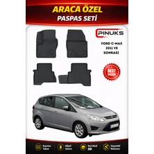 PINUKS Ford C-Max 2016  Araca Özel Havuzlu  5d  Oto Paspas Seti Pro Seri