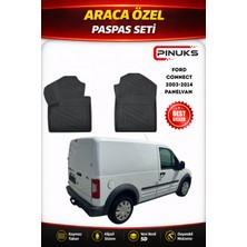 PINUKS Ford Connect 2003-2014 Panelvan Araca Özel Havuzlu  5d  Oto Paspas Seti Pro Seri