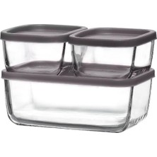 Mi-Ça Home Lav Cube 3'lü Saklama Kabı