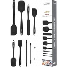 Mi-Ça Home Valletta VLT1170 Drongo 9'lu Spatula Set Siyah