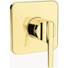 Mi-Ça Home Suit U A4228723 Duş Bataryası, Sıva Üstü, 18.3 x 21.2 x 10.5 Cm; 360 Gr, Altın