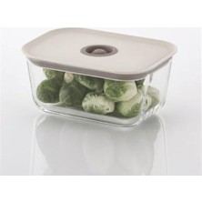 Mi-Ça Home Neoflam Fika Clik Bej Dikdörtgen Saklama Kabı 800 ml