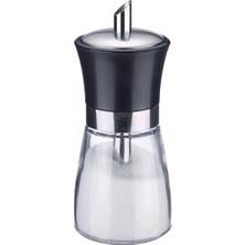 Mi-Ça Home Orret Home Cam Şekerlik ve Tuzluk – Kapaklı Dökmeli Tasarım, Şeffaf Cam Baharatlık, Toz Şeker, Tuz ve Baharatlar Için Kullanışlı Mutfak Masası Kabı (1 Adet)