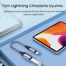 Mi-Ça Home Lightning To USB 2.0 Otg Çevirici Dönüştürücü Adaptör