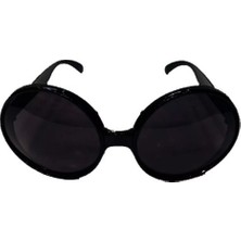 Uravas Store 80 Li Yıllar Siyah Renk Nostalji Yeşilçam Parti Gözlüğü