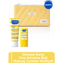 Mustela Güneşe Karşı Tam Koruma Seti- Makyaj Çanyası Hediyeli