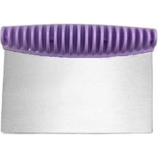 Mi-Ça Home 2'li Set Siyah 45X65 cm Silikon Hamur Açma Matı ve Çelik Spatula Kesici