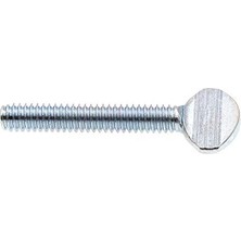 Mi-Ça Home 9045464 Başparmak Vidası, Omuzsuz, Kürek Başı, 1/4"-20 x 1-1/2", Çinko Kaplı Çelik, 25'li Paket