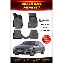 PINUKS Audı A6 2022  Araca Özel Havuzlu  5d  Oto Paspas Seti Pro Seri