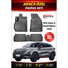 PINUKS Chery Omoda 5 2025 Araca Özel Havuzlu  5d  Oto Paspas Seti Pro Seri