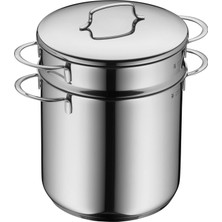 Mi-Ça Home Wmf Indüksiyon Tabanlı Çelik Makarna Tenceresi 18 cm