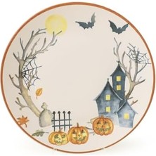 Mi-Ça Home Keramika Halloween Servis Tabağı 26 cm 22289