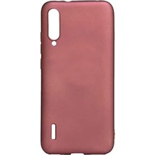 Mi-Ça Home Mi A3 ile Uyumlu Kılıf Soft Mat Premier Mürdüm